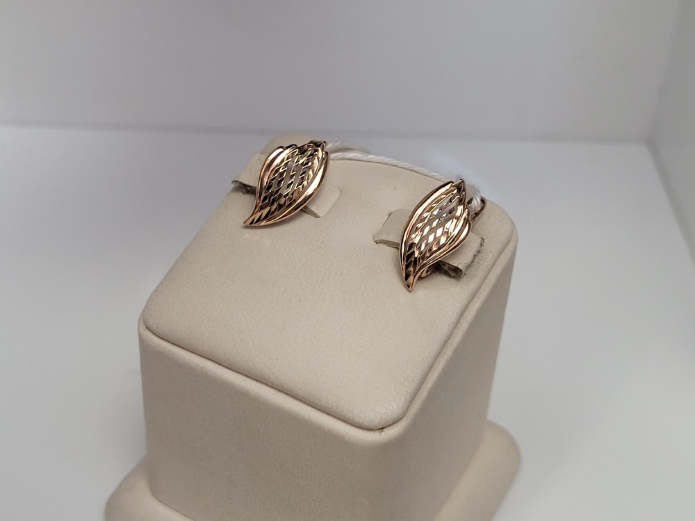 СЕРЬГИ БЕЗ КАМНЯ (Au 585)