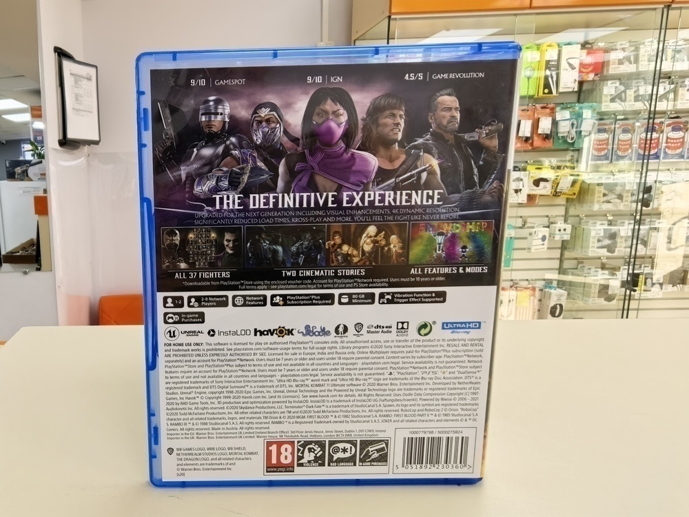 Игра Playstation 5 Mortal Kombat 11 Ultimate