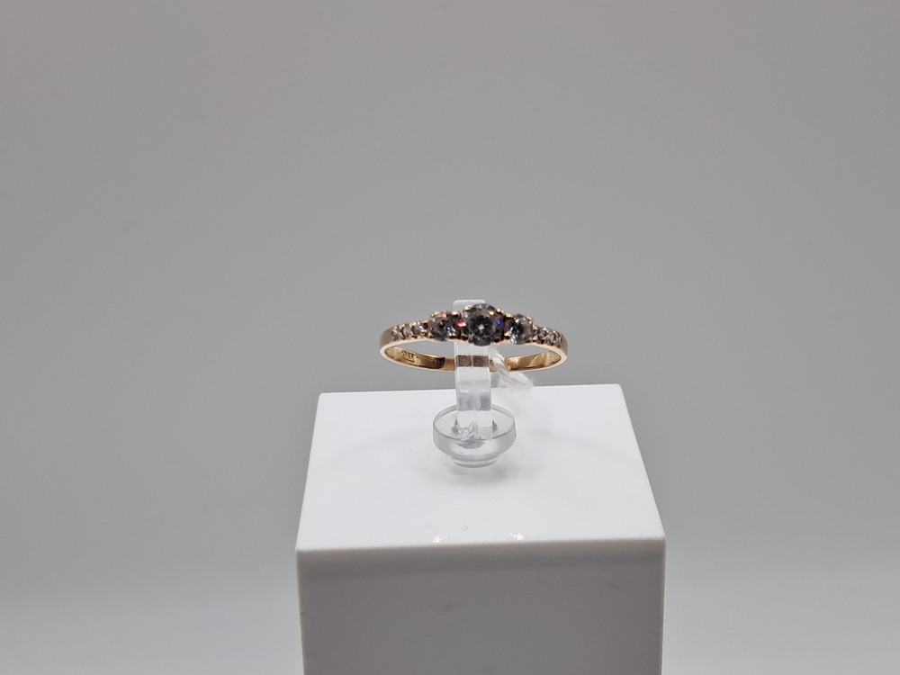 КОЛКМИ585 КОЛЬЦО С КАМНЯМИ (Au 585)