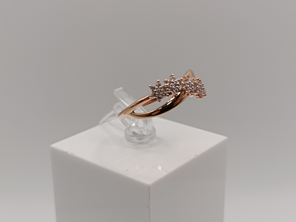 КОЛКМИ585 КОЛЬЦО С КАМНЯМИ (Au 585)