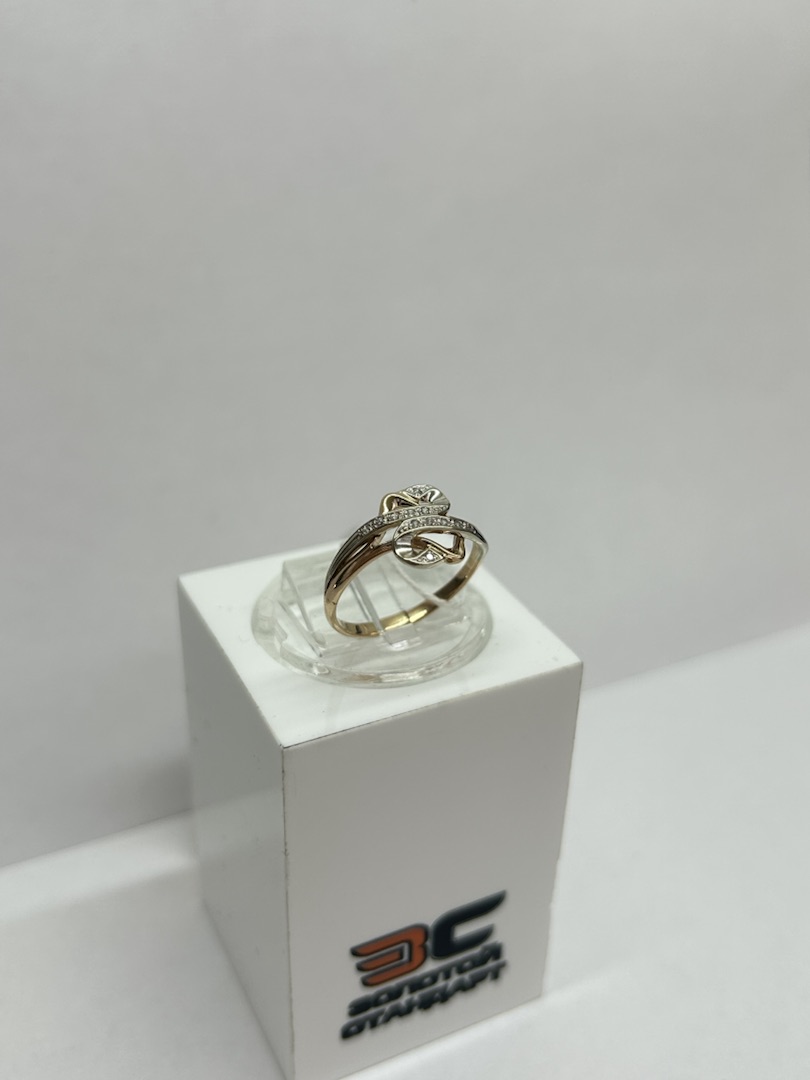 КОЛКМИ585 КОЛЬЦО С КАМНЯМИ (Au 585)
