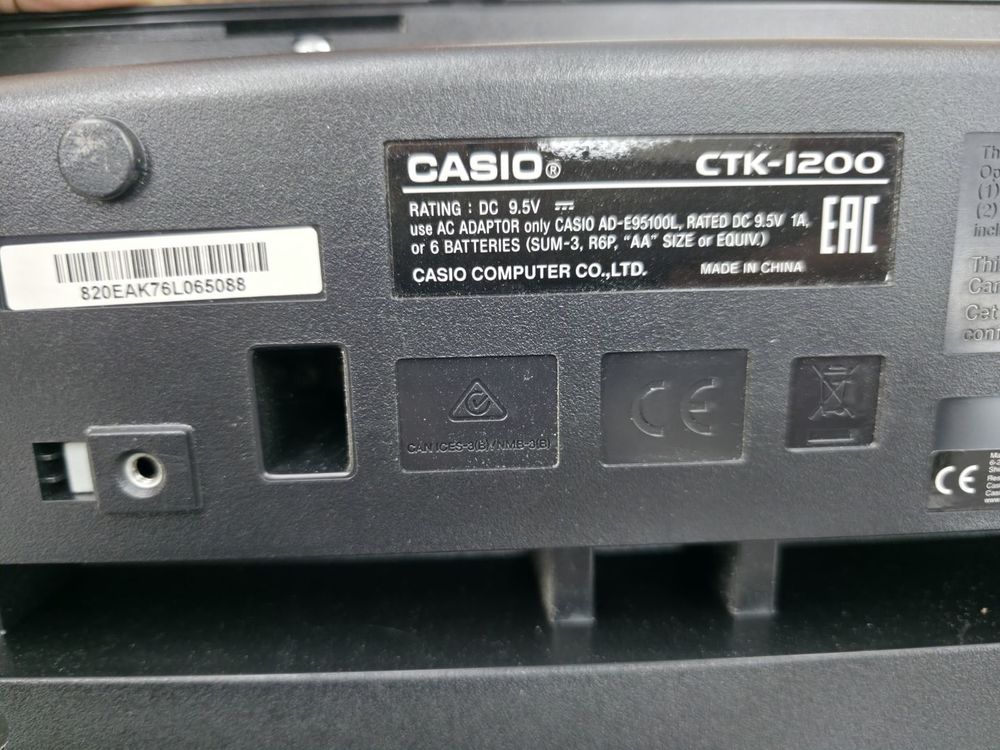 Синтезатор Casio CTK-1200