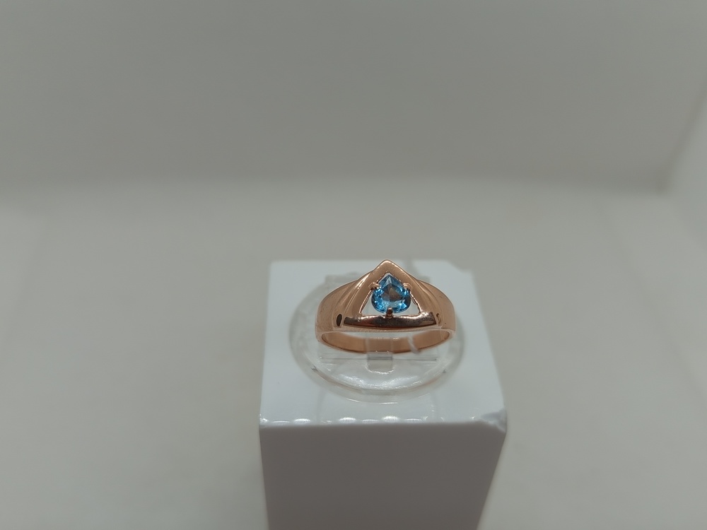 КОЛКМ585 КОЛЬЦО С КАМНЕМ (Au 585)