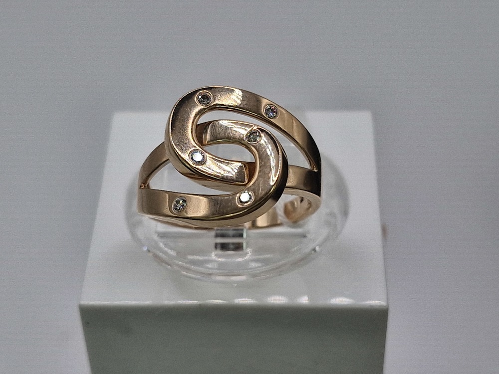 КОЛЬЦО БРИЛЛИАНТ Au 585