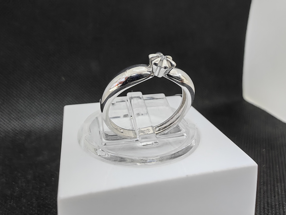 КОЛЬЦО БРИЛЛИАНТ (Ag 925)