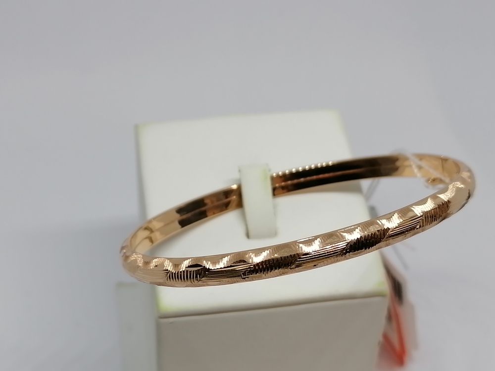 А 022164 БРАСЛЕТ ЖЕСТКИЙ без камня (Au 585)