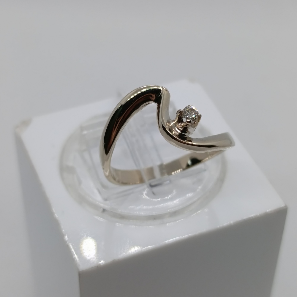 КОЛЬЦО БРИЛЛИАНТ Au 585