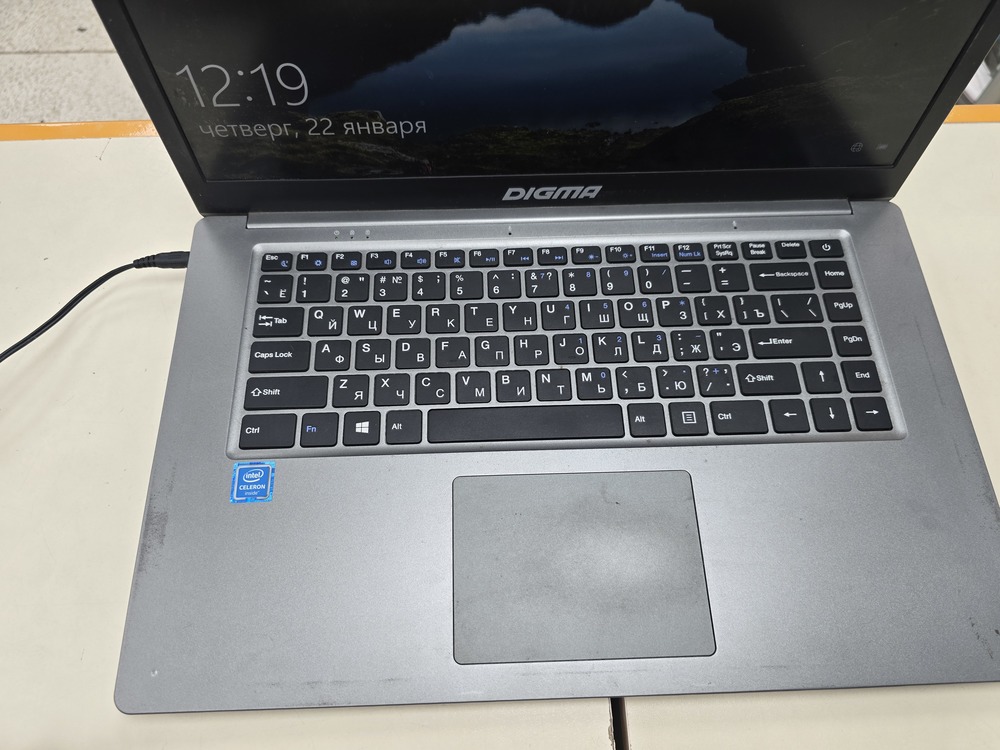 Ноутбук DIGMA EVE C5403; Celeron N4020, Intel UHD Graphics 600, 4 Гб, 120 Гб, Нет