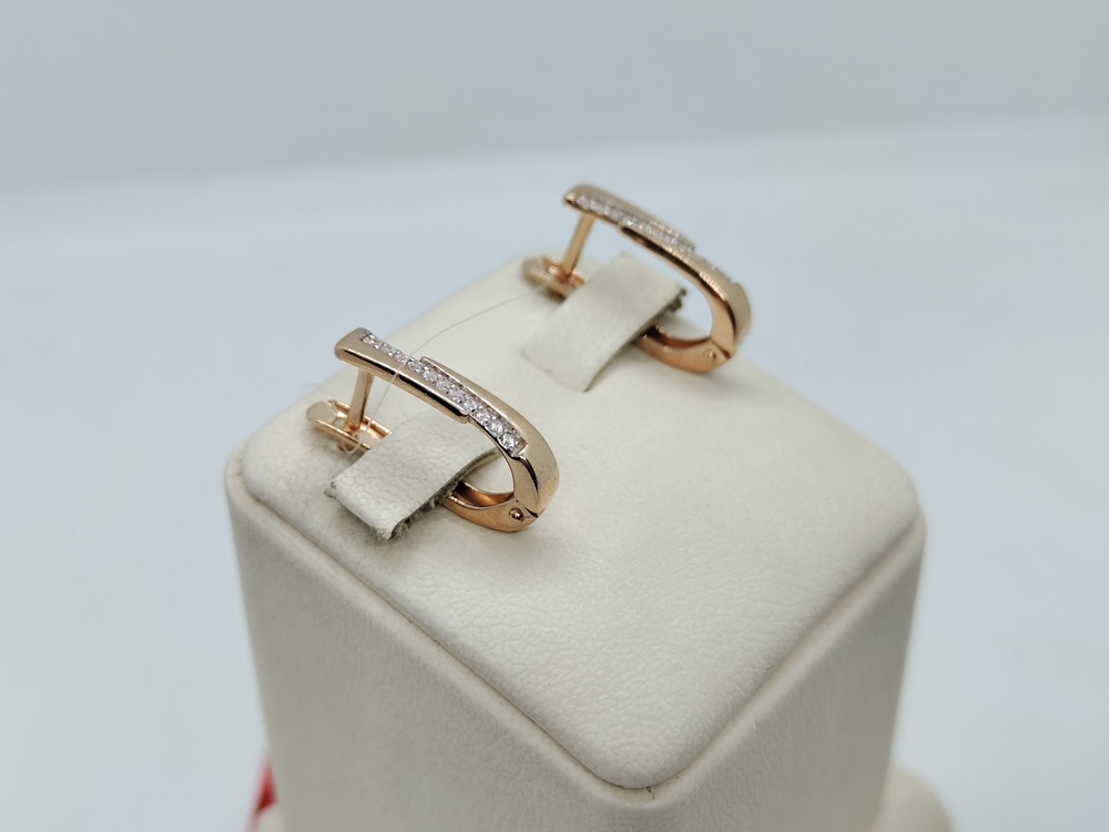 СЕРЬГИ С КАМНЯМИ (Au 585)