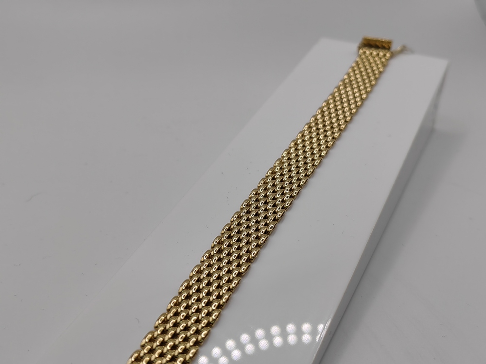 БРАСЛЕТ ПОЛНОВЕСНЫЙ Фантазия Au 750