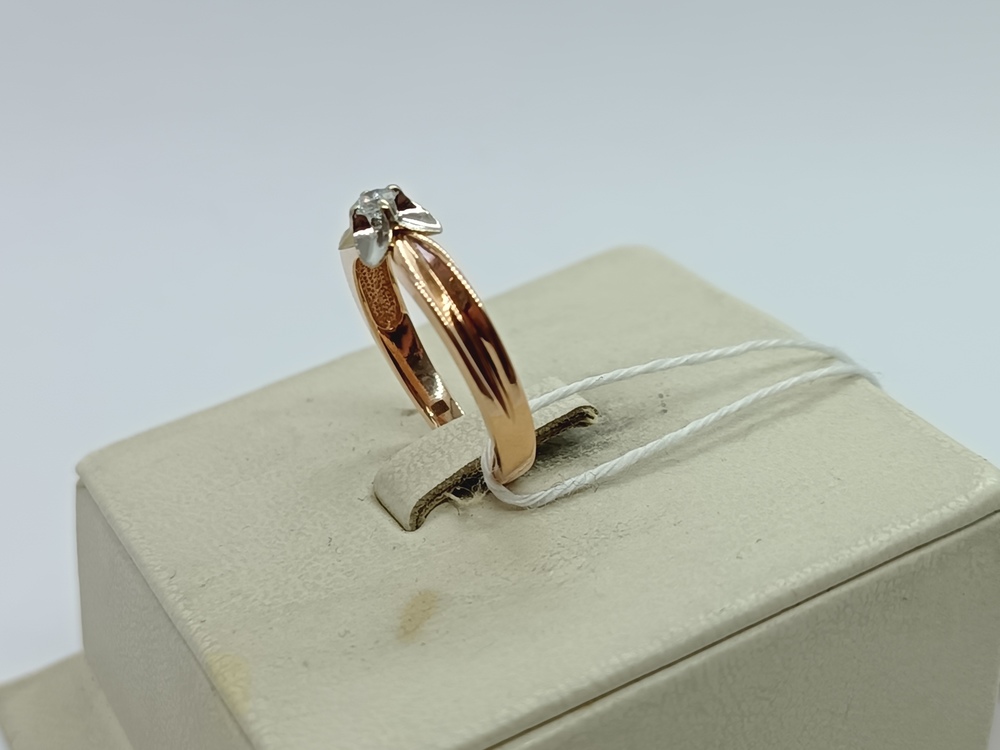 КОЛЬЦО БРИЛЛИАНТ Au 585