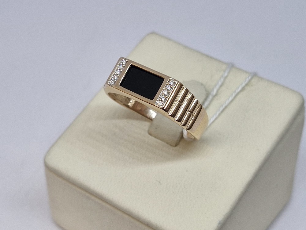 ПЕЧКМИ585 ПЕЧАТКА С КАМНЯМИ (Au 585)