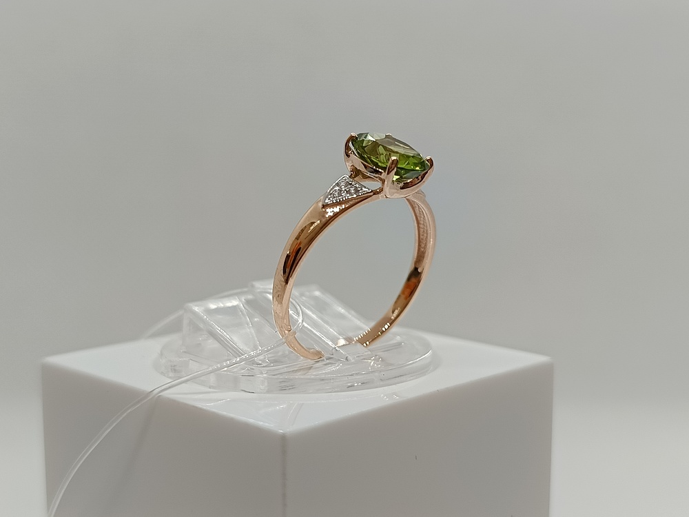 51-310-00216-3 КОЛЬЦО С КАМНЯМИ (Au 585)