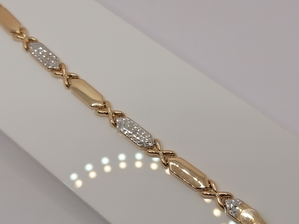 БРАСЛЕТ ПУСТОТЕЛЫЙ (Au 585)