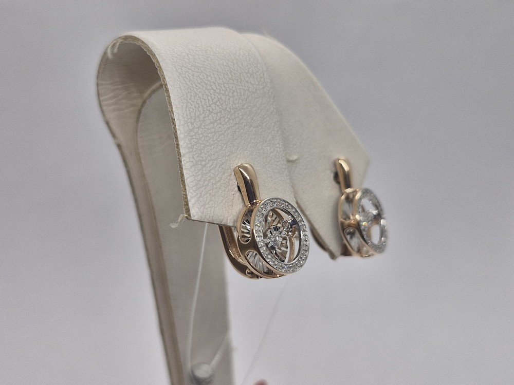 СЕРЬГИ БРИЛЛИАНТ (Au 585)