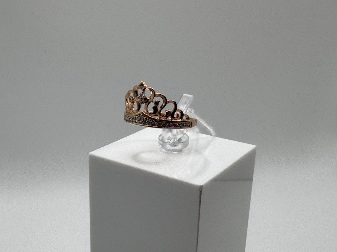 КОЛКМИ585 КОЛЬЦО С КАМНЯМИ (Au 585)