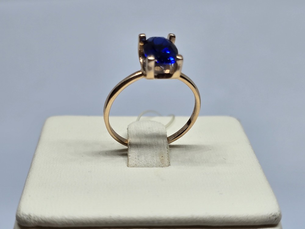 716498 КОЛЬЦО С КАМНЕМ (Au 585)