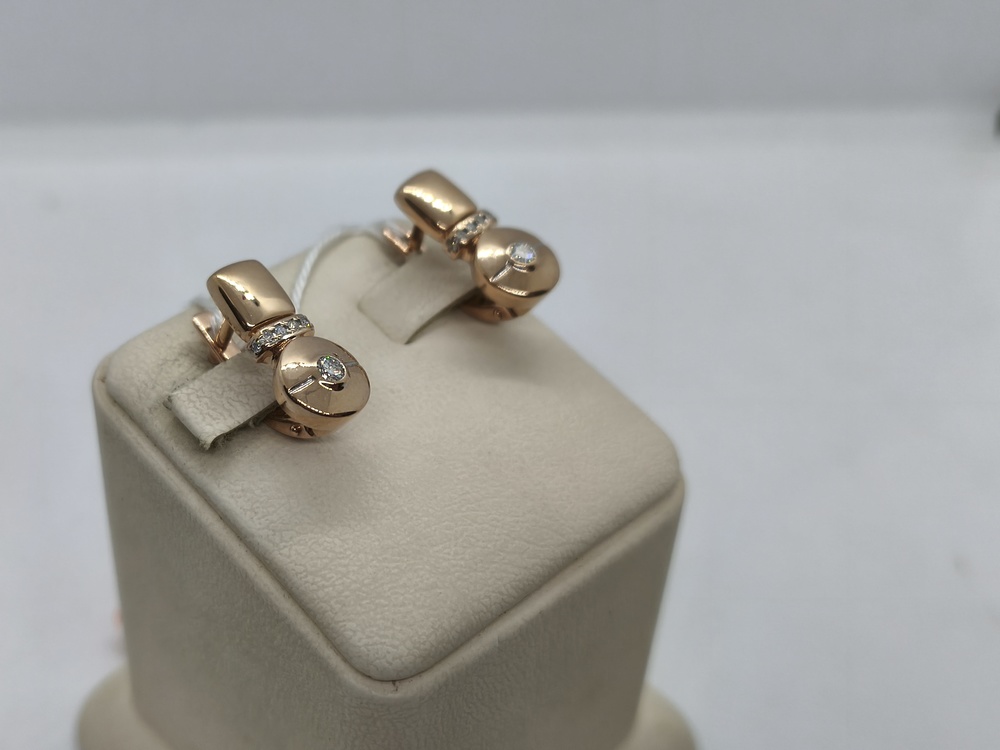 СЕРЬГИ БРИЛЛИАНТ (Au 585)