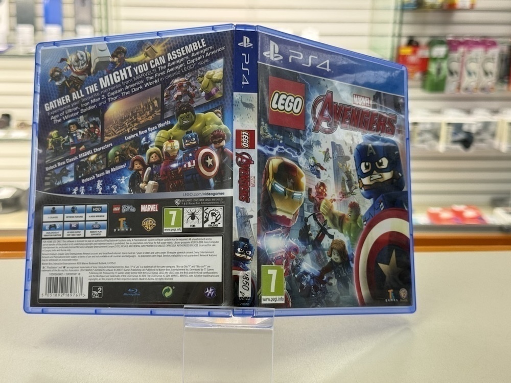 Игра Playstation 4 LEGO MARVEL Мстители