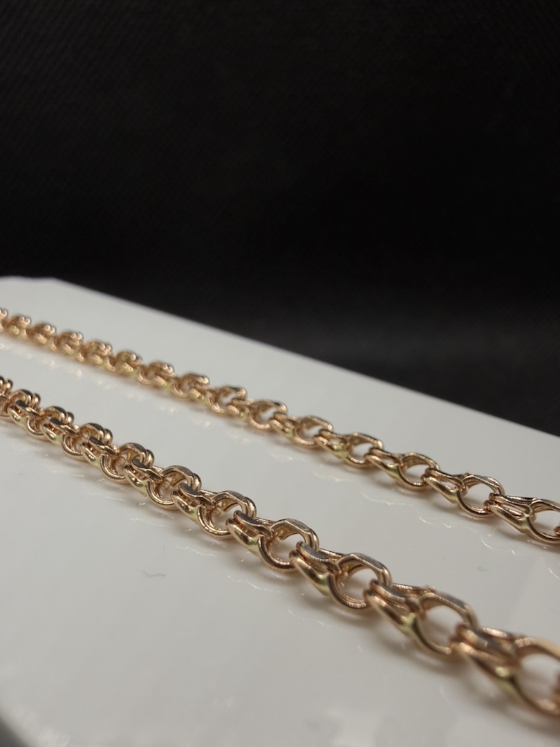 ЦПБС585 ЦЕПЬ ПУСТОТЕЛАЯ Бисмарк (Au 585)