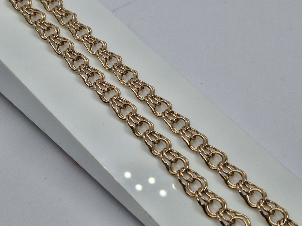 ЦЕПЬ ПОЛНОВЕСНАЯ Бисмарк (Au 585)