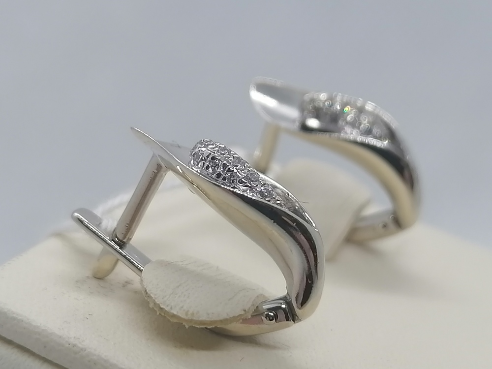 СЕРЬГИ С КАМНЯМИ (Au 585)