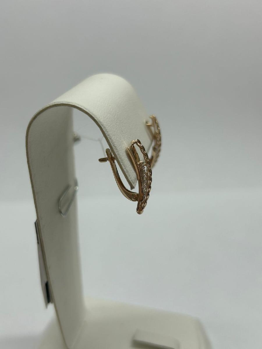 СЕРЬГИ С КАМНЯМИ (Au 585)