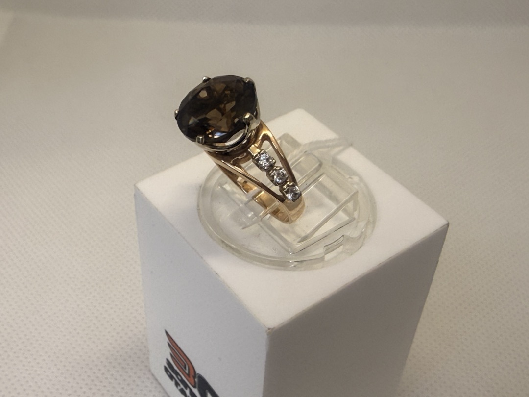 КОЛКМИ585 КОЛЬЦО С КАМНЯМИ (Au 585)