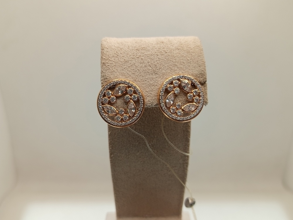 СЕРЬГИ С КАМНЯМИ (Au 585)