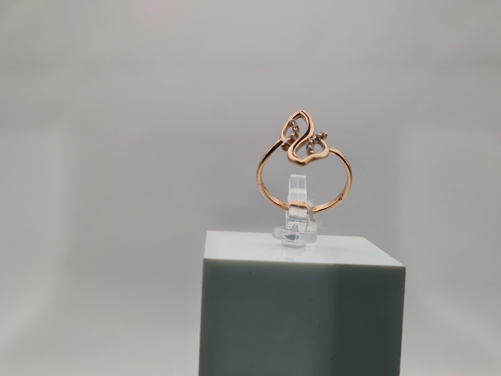 КОЛКМИ585 КОЛЬЦО С КАМНЯМИ (Au 585)