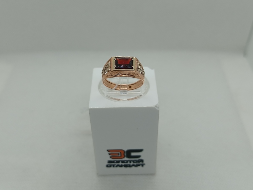 ПЕЧАТКА С КАМНЕМ (Au 585)