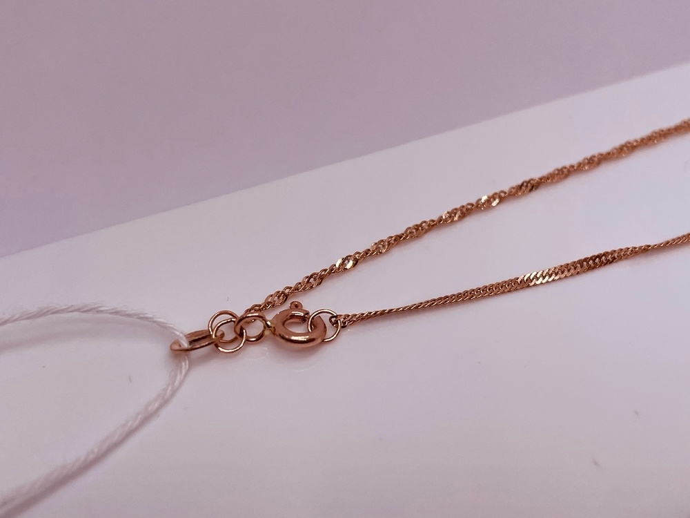 БРАСЛЕТ ПУСТОТЕЛЫЙ Сингапур Au 585