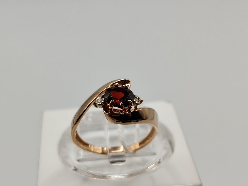 КОЛКМИ585 КОЛЬЦО С КАМНЯМИ (Au 585)