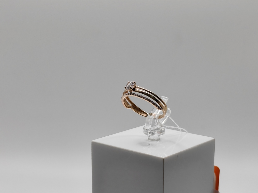 КОЛКМИ585 КОЛЬЦО С КАМНЯМИ (Au 585)