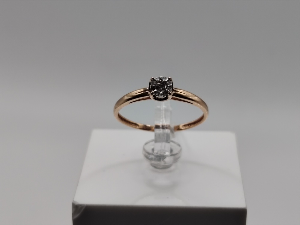 КОЛЬЦО БРИЛЛИАНТ Au 585