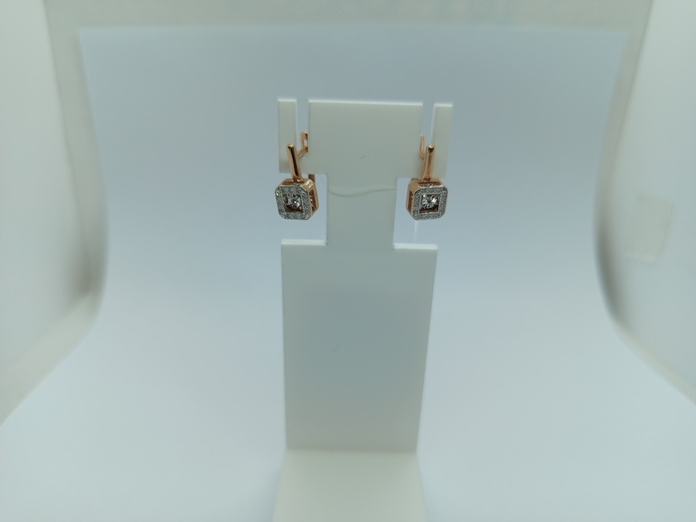 СЕРЬГИ БРИЛЛИАНТ (Au 585)