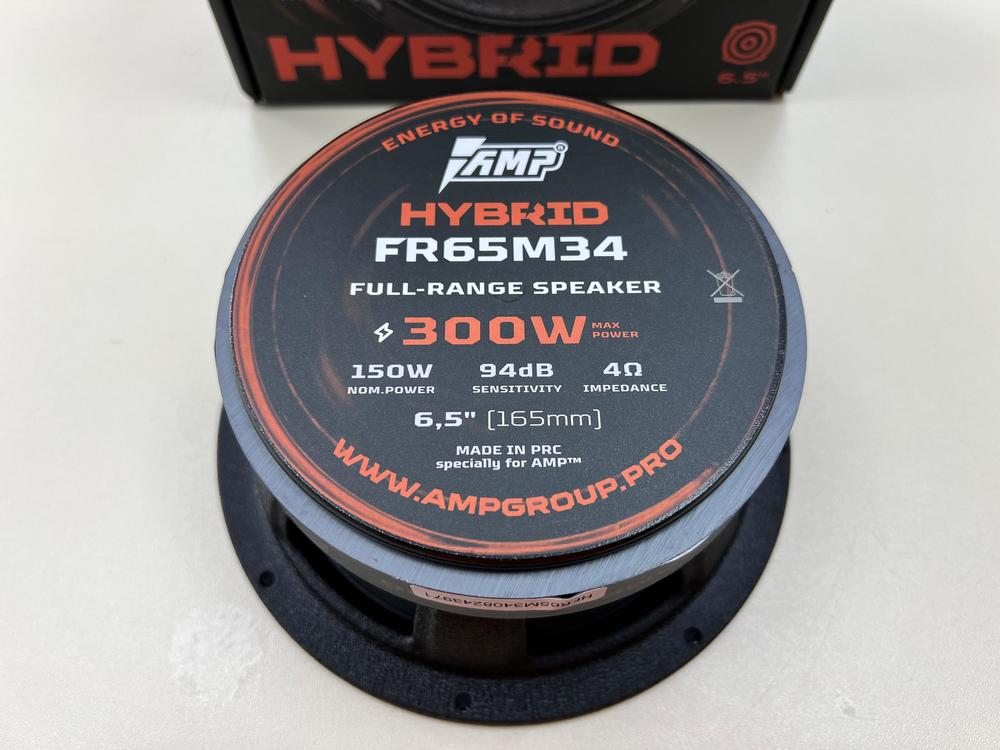 Автоакустика передняя AMP Hybrid FR65M34