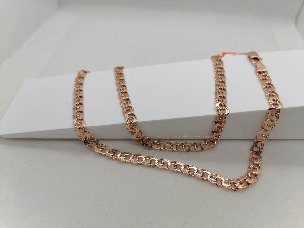 ЦЕПЬ ПОЛНОВЕСНАЯ Бисмарк (Au 585)