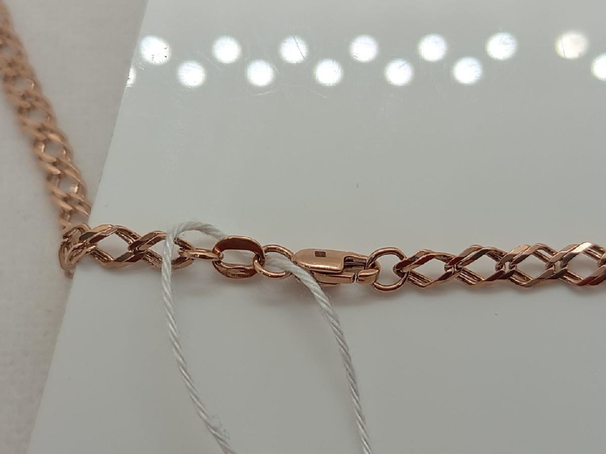 ЦЛР2585 ЦЕПЬ ПОЛНОВЕСНАЯ Ромб двойной (Au 585)