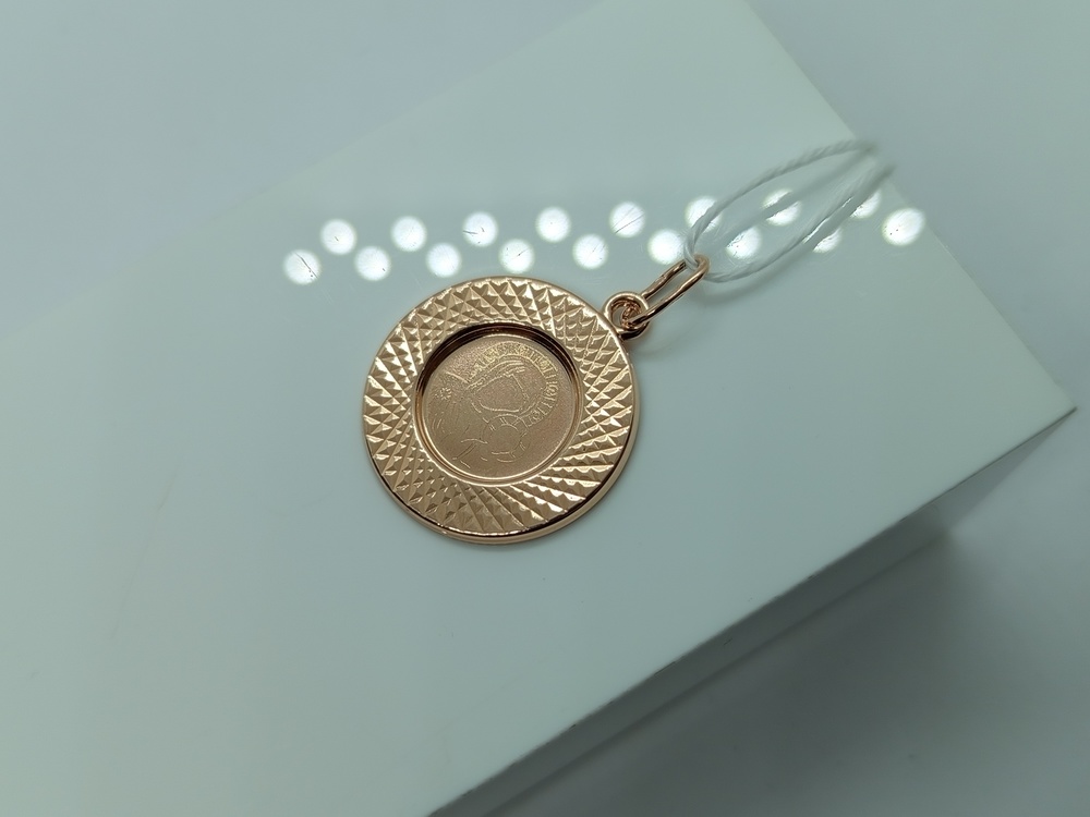 ПОДВЕСКА ИКОНА БЕЗ КАМНЯ (Au 585)