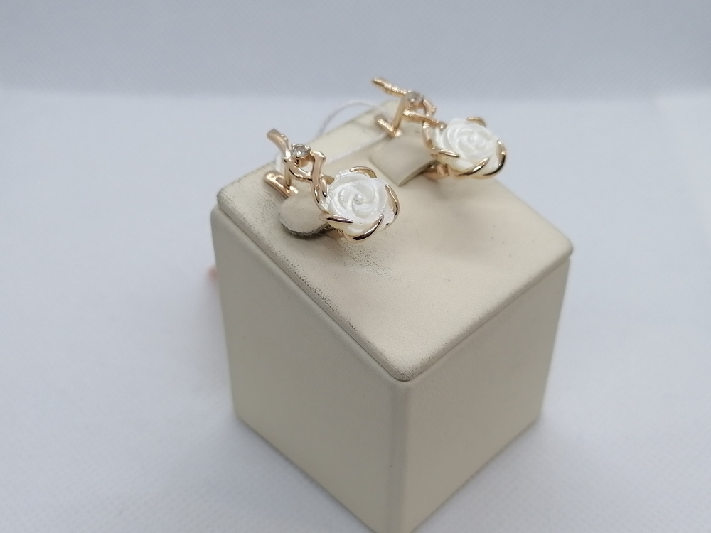 СЕРЬГИ С КАМНЯМИ (Au 585)