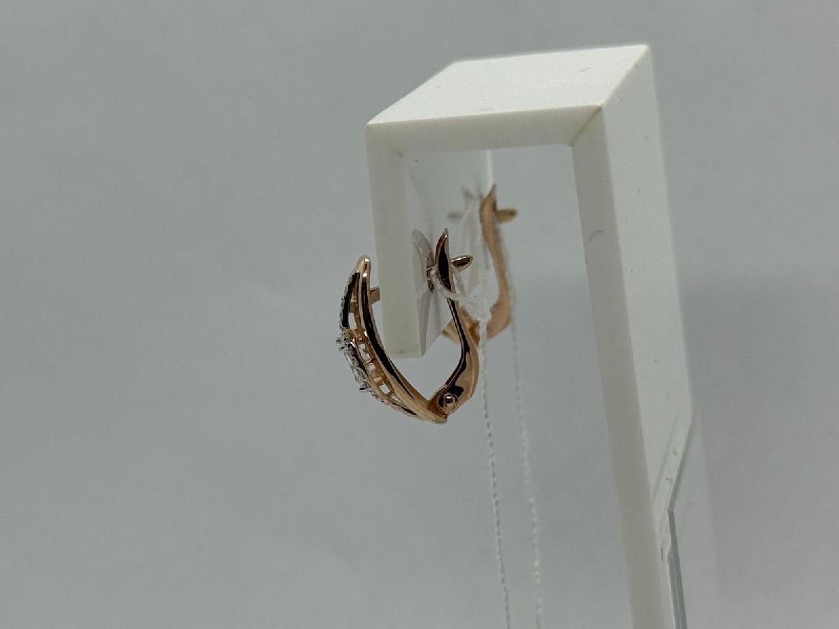 СЕРЬГИ С КАМНЯМИ (Au 585)