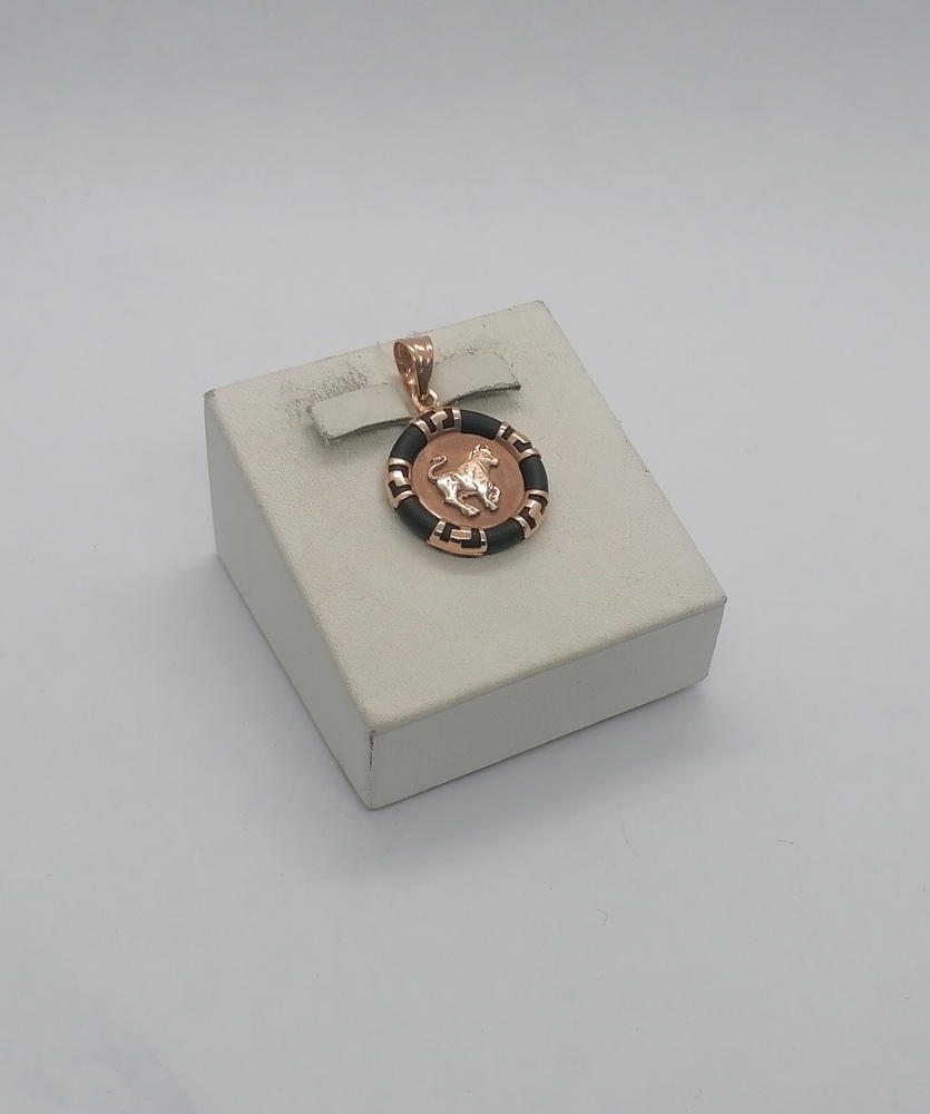 926З ПОДВЕСКА ЗНАК ЗОДИАКА каучук (Au 585)