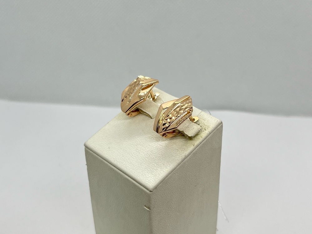 СЕРЬГИ БЕЗ КАМНЯ (Au 585)