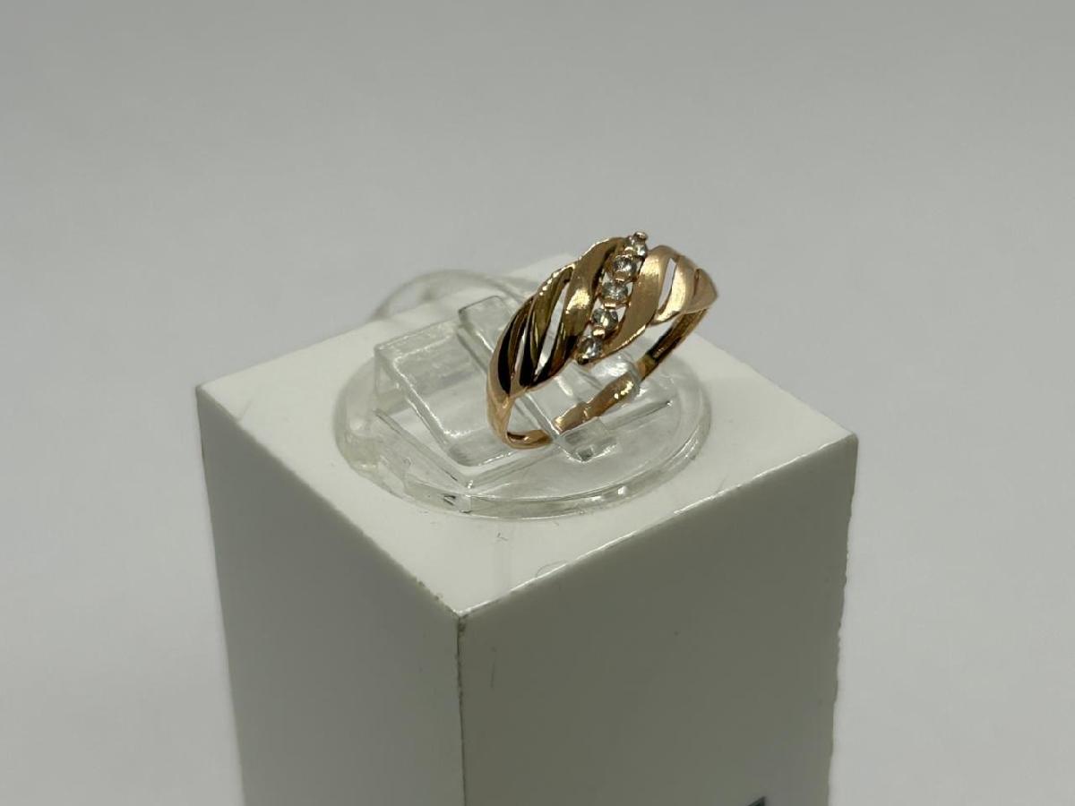 КОЛКМИ585 КОЛЬЦО С КАМНЯМИ (Au 585)
