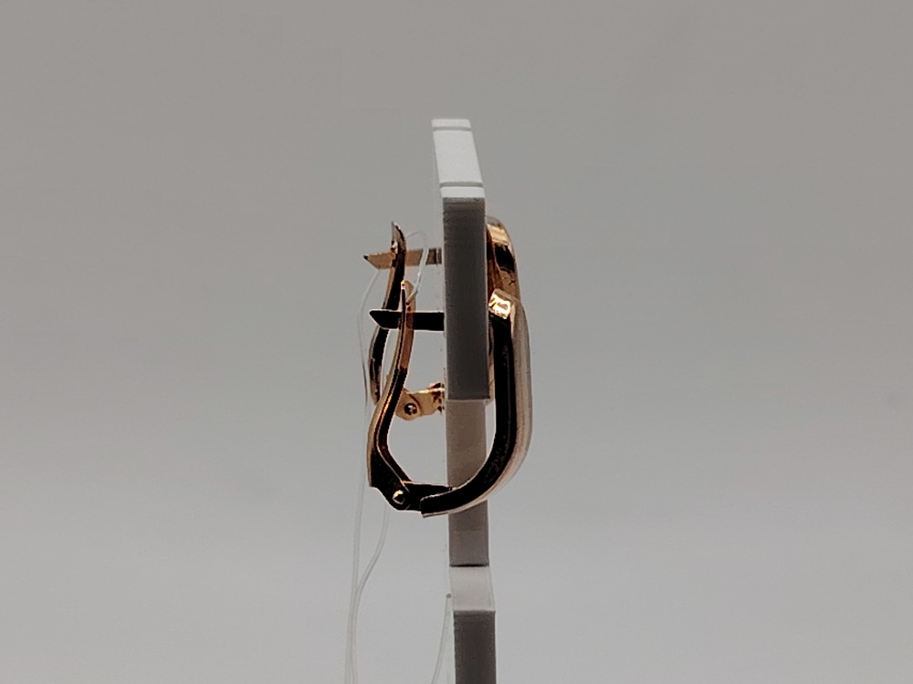 СЕРЬГИ БЕЗ КАМНЯ (Au 585)