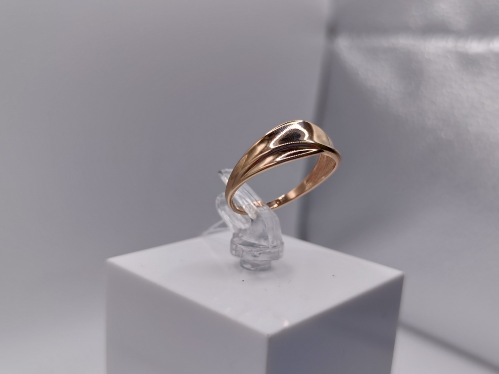 КОЛБКМ585 КОЛЬЦО БЕЗ КАМНЯ (Au 585)