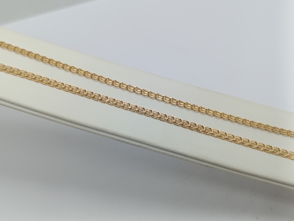 ЦЛЛ585 ЦЕПЬ ПОЛНОВЕСНАЯ Лав (Au 585)