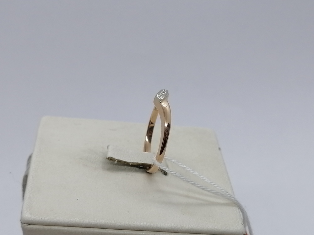 КОЛЬЦО БРИЛЛИАНТ Au 585