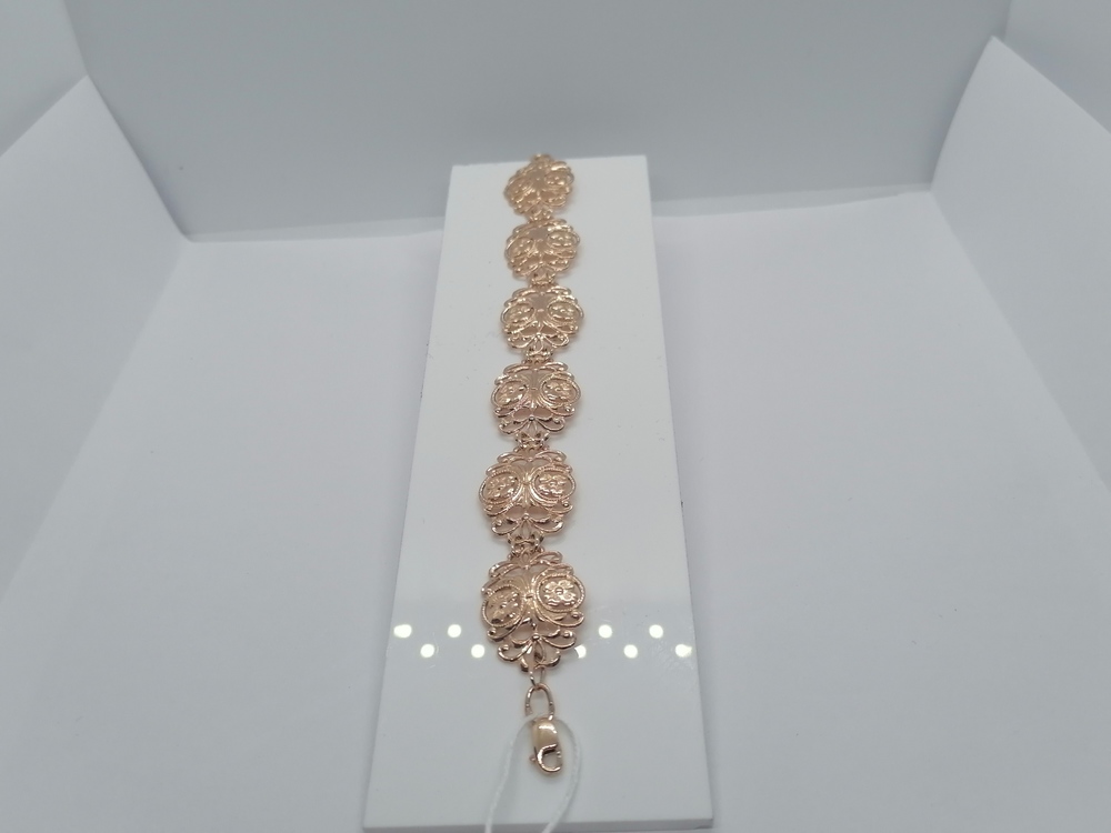 БРАСЛЕТ ПОЛНОВЕСНЫЙ Фантазия Au 585